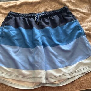 Men’s swim trunks , size XL (40-42). Used for  a single vacation.